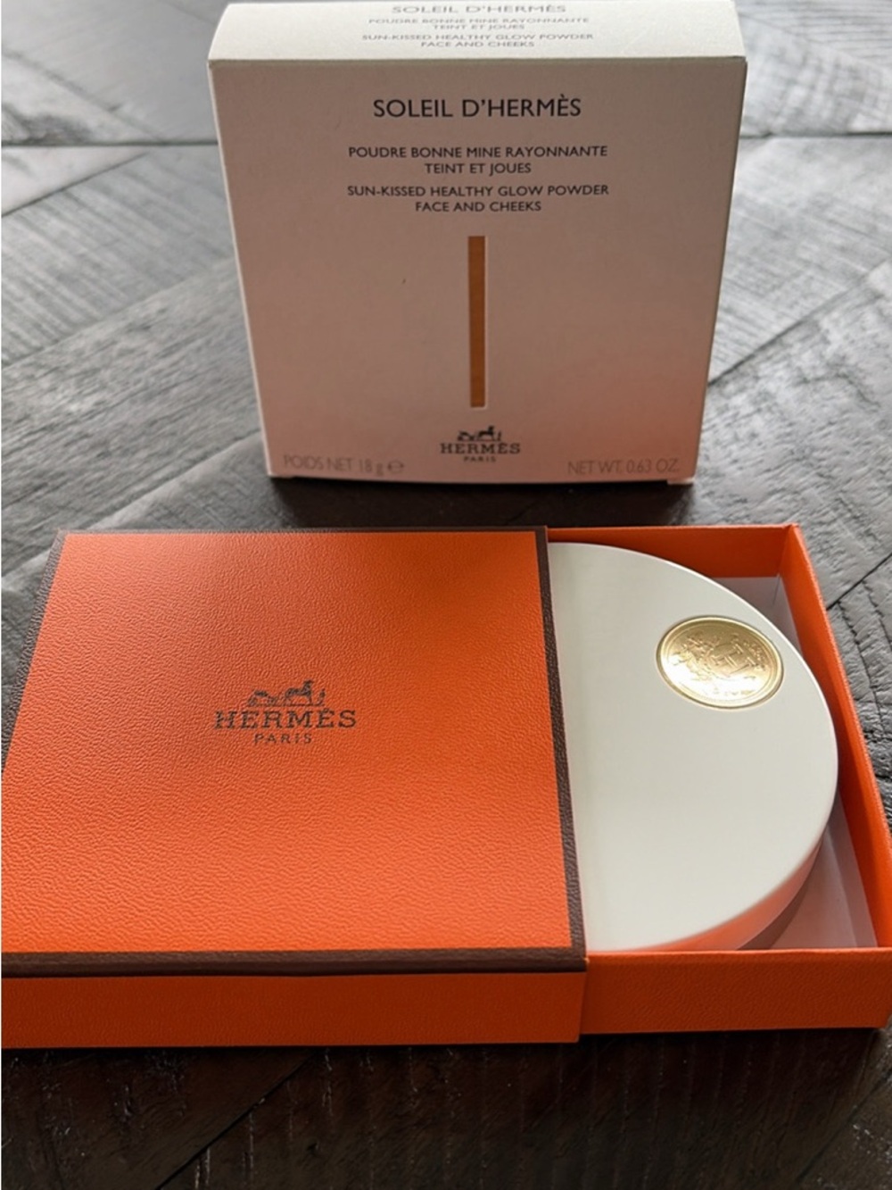 Hermes Soleil D'Hermes Blush & Bronzer LIMITED EDITION - Picture 4 of 7